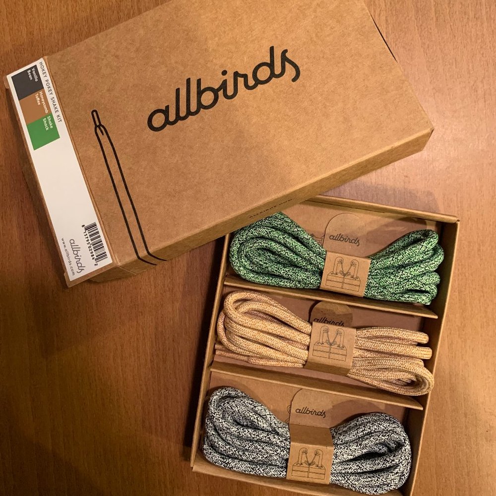 Allbirds Limited Edition Shake Shack Laces